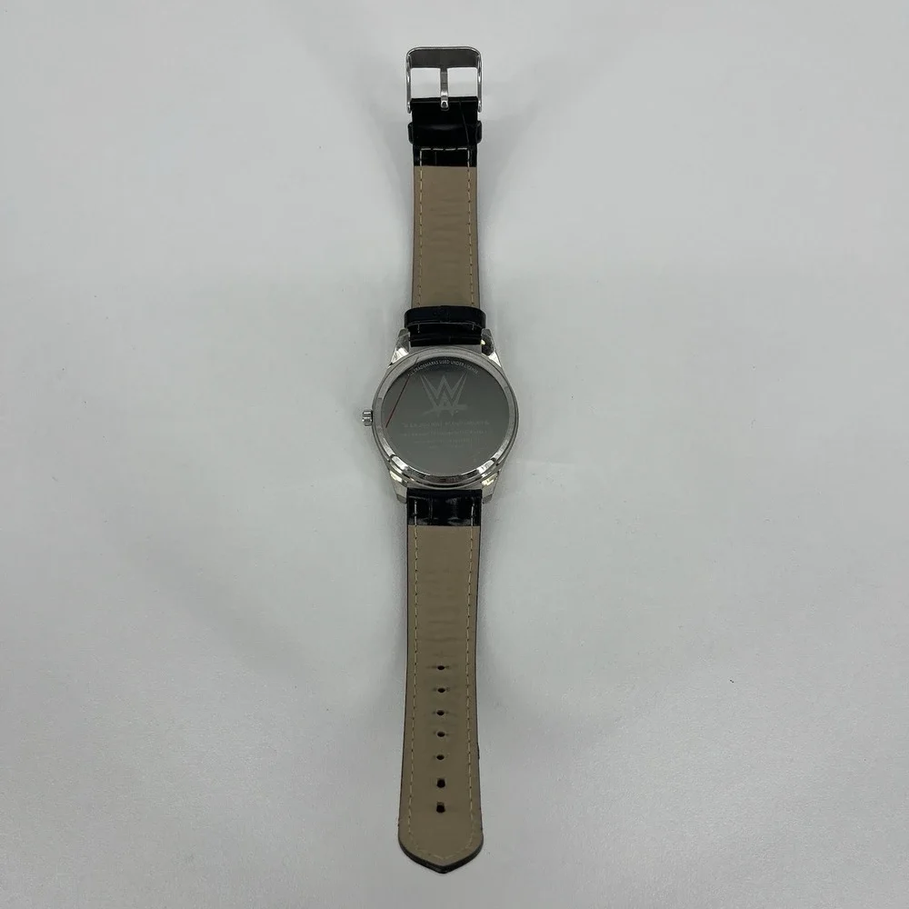 WWE Game Time Andre The Giant Pioneer Black Series Mens Watch Silver Black NEW